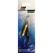 Блешня для риболовлі, обертова, EOS S150021, вага 6г, колір GS141021